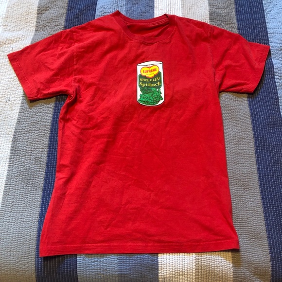 supreme spinach tee
